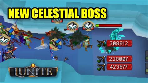 Lunite Rsps New Celestial Boss Is Op Almost K Celestial Energy