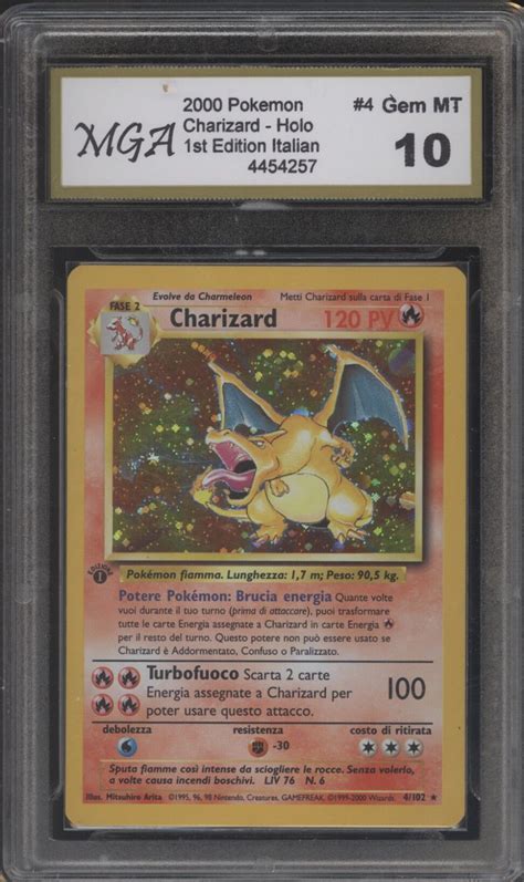 Pokemon Go Charizard St Edition Holographic Holo Foil