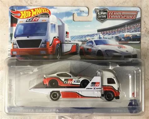 Hot Wheels Team Transport 2021 Toyota Supra Gr Aero Lift Envío gratis