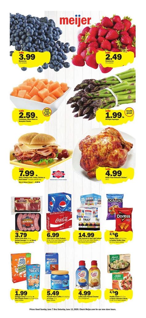 Meijer Weekly Ad June 07 June 13 2020