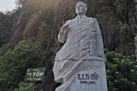 Ti Top Island Titov Picturesque Beauty In Halong Bay Vietnam