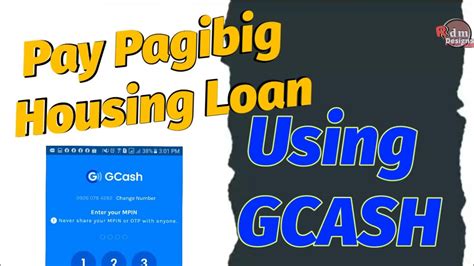 How To Pay Pagibig Housing Loan Via Gcash How To Pay Pag Ibig Housing