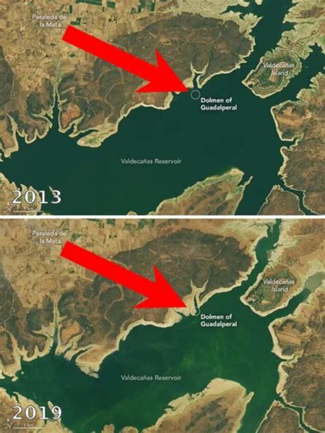 La siccità fa emergere dalle acque lo Stonehenge spagnolo antico 7