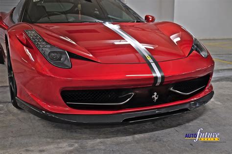 Carbonized Italia Ferrari Italia Done Up With Vorsteiners V