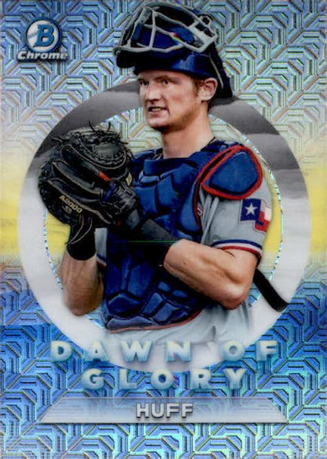 Sam Huff 2020 Bowman Chrome Mojo Parallel Dawn Of Glory Card DG 10 EBay