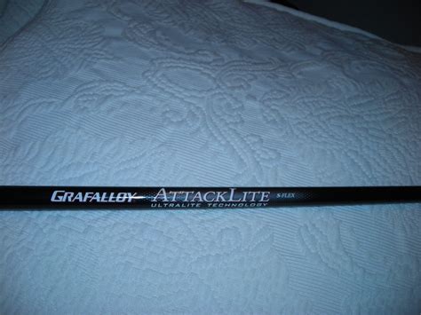 Grafalloy Attacklite Wedge Shaft Ultralite Technology Stiff Flex Ebay