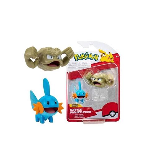 POKEMON FIGURAS 5 CM MUDKIP GEODUDE DE JAZWARES JUGUETES PANRE