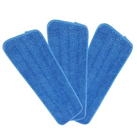 3 Pack Reusable Mop Pads For Swiffer Power Mop Microfiber Mop Pads Refills Household