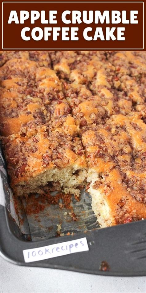 Moist Apple Crumble Coffee Cake Recipe How To Make It