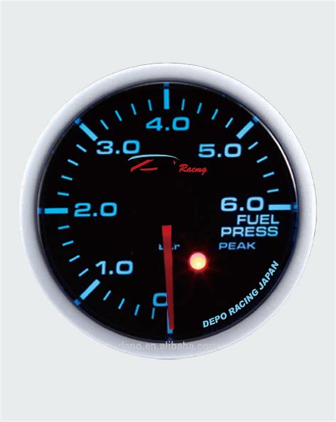 TOPPERFORMANCE DEPO FUEL PRESSURE GAUGE WITH SENSOR SMOKED LENS 7