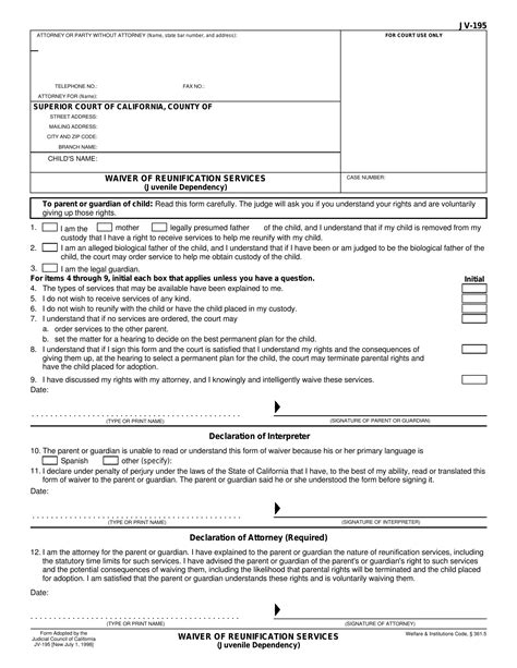 California Form Jv Fill Out Printable Pdf Forms Online