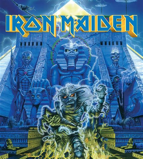 Iron Maiden Powerslave Back