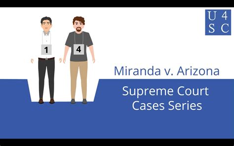 Miranda V Arizona 1966 Academy4sc