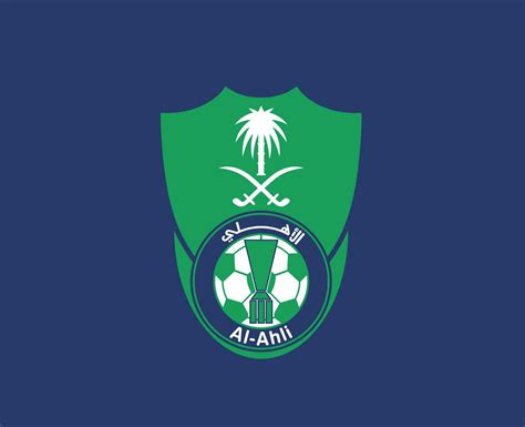 Alabama Ahli Club Logo Símbolo Saudi Arabia Fútbol Americano Resumen