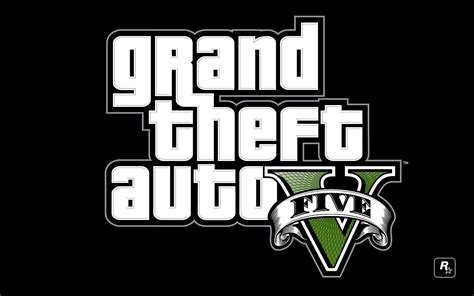 GTA V Logo Wallpapers 4k HD GTA V Logo Backgrounds On WallpaperBat