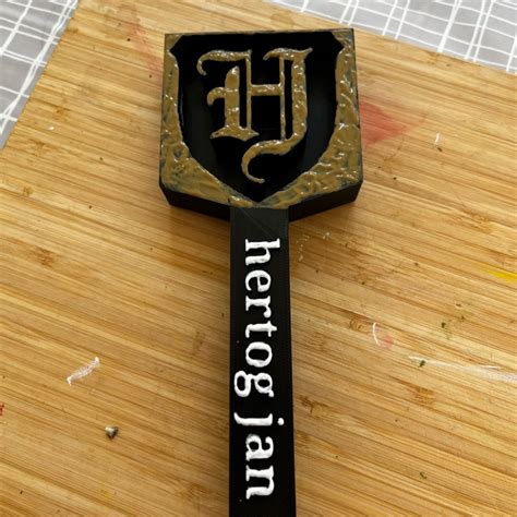 3D Printable Hertog Jan Draft Handle For Perfect Draft Pro By Van Gool