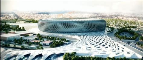 Modern Stadium | Building design, Concept art, Modern