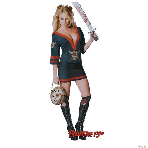 Women's Miss Sexy Friday the 13th Voorhees Costume | Halloween Express