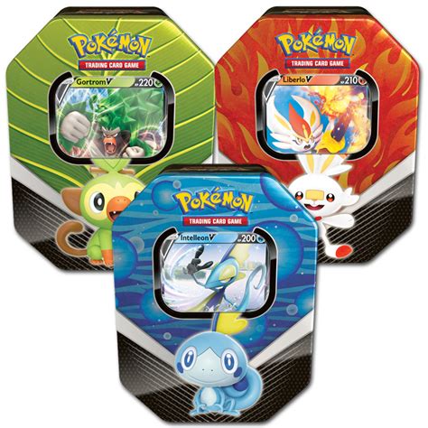 Pokémon Tin Box Set 2020 Frühling Gortrom Liberlo Intelleon