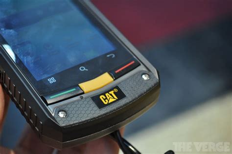 Caterpillar launches CAT B10 rugged smartphone (hands-on) - The Verge