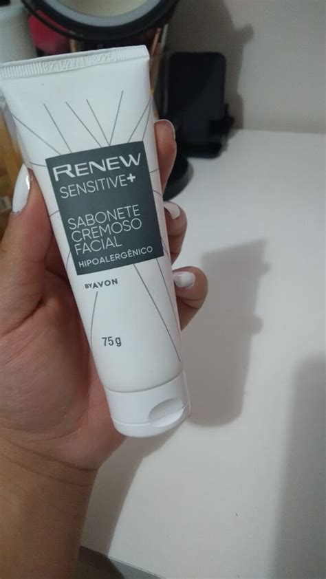 Avon Sabonete Cremoso Renew Sensitive Di Rio De Beleza