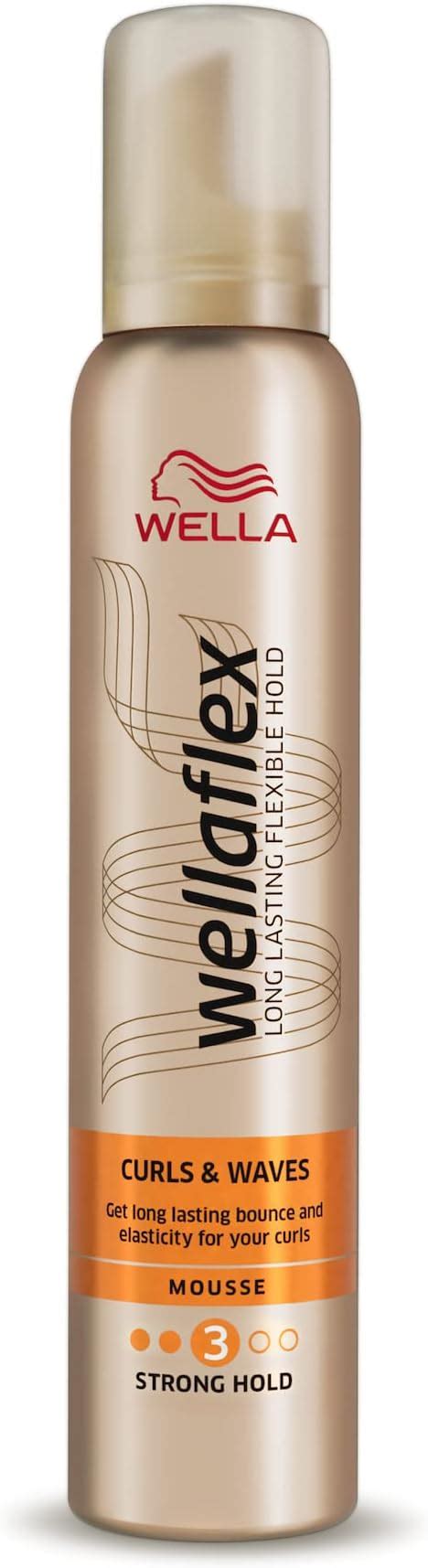 Wella Wellaflex Curls Waves Strong Hold Mousse Ml Amazon Ae