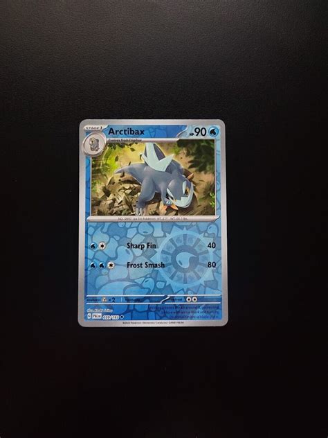 Arctibax Pokémon TCG Paldea Evolved Reverse Holo Near Mint eBay