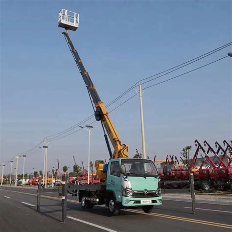 Foton 30m Max Working Height Bucket Truck Aerial Working Platform