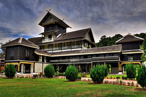 Sri Menanti Royal Museum a Old Palace of Negeri Sembilan. Stock Image - Image of stories ...