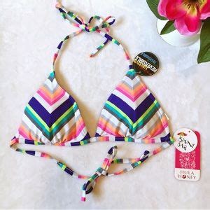 Hula Honey Swim Hula Honey Reversible Triangle Bikini Top Poshmark