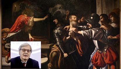 Perquisite Le Case Di Vittorio Sgarbi Sequestrato Il Quadro Di Rutilio