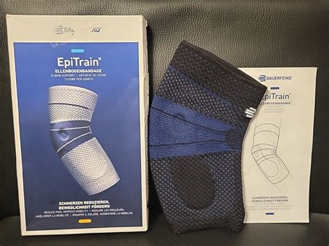 Bauerfeind Epitrain Ellenbogenbandage Elbow Support Size 2 Schwarz