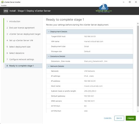 How To Install Vcenter Server Appliance On Esxi Host Vgeek Tales