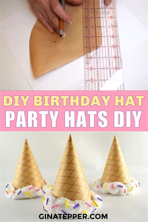 Diy Party Hats Diy Birthday Hat Printable Party Hat Template Artofit