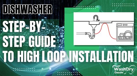 Dishwasher Step By Step Guide To High Loop Installation Youtube