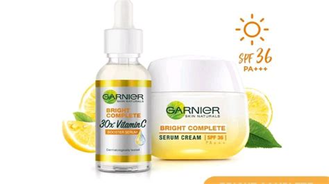 Paket Hemat Garnier Bright Complete Vitamin C Perfect Day Kit Solusi