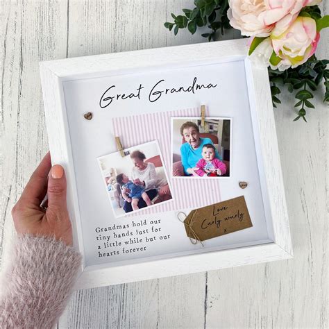 Great Grandma Frame Personalised Scrabble Frame Photo Frame Grandmas