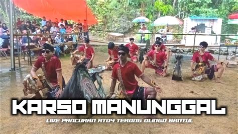 Seni Tari Kreasi Jathilan Karso Manunggal Babak Tarian Putra Live