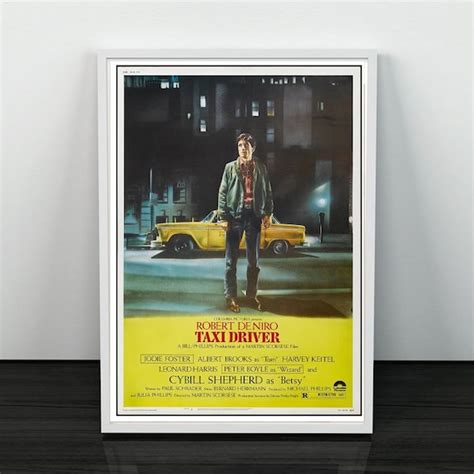 Taxi Driver Martin Scorsese Robert De Niro Retro Classic Etsy