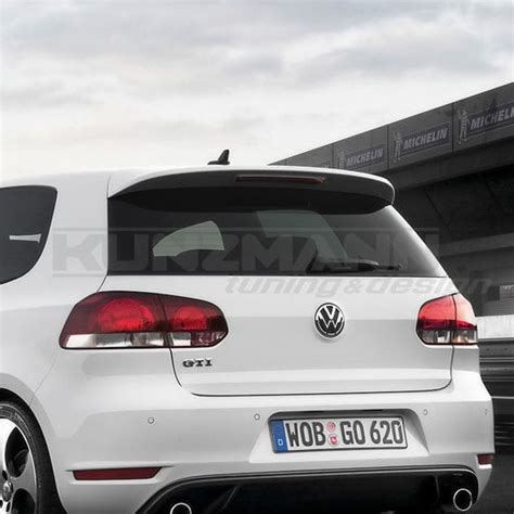 Roof Spoiler Rear Spoiler Golf 6 VI Volkswagen Genuine Golf6 Gti