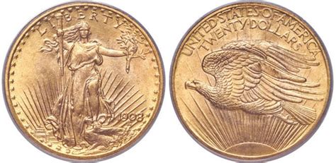 The 1908 No Motto Double Eagle Numismatic News