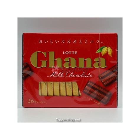 Ghana Excellent Milk Chocolate Nipponshop