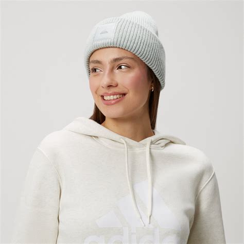 Adidas Czapka Zimowa Wid Cuff Beanie Ii Szary Damskie Czapki