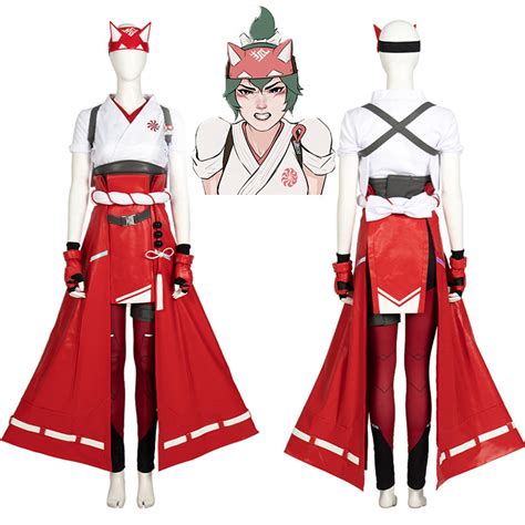 Kiriko Cosplay Overwatch 2 Kiriko Kamori Costume Halloween Party Suit