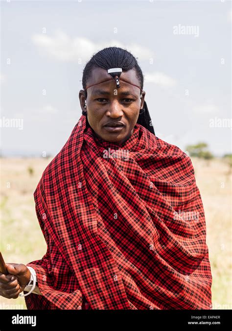 Maasai Warrior In Kenya Hi Res Stock Photography And Images Alamy