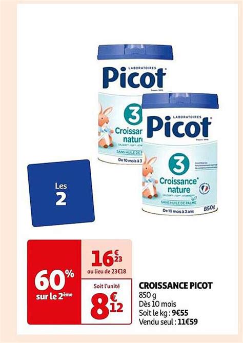 Promo Croissance Picot Chez Auchan Icatalogue Fr