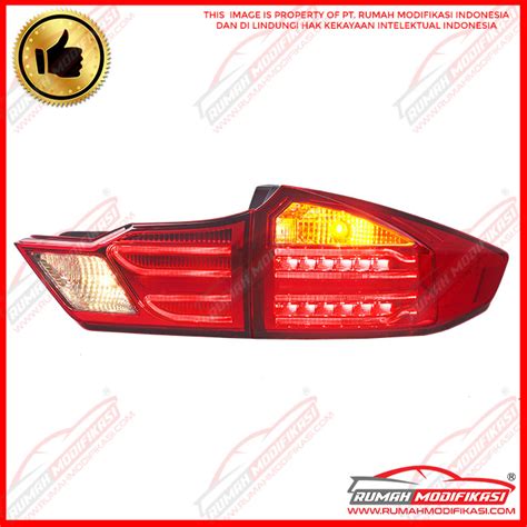 Stop Lamp Honda City Red Smoke Eagle Eyes