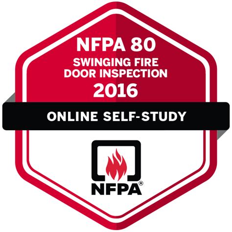 Nfpa Swinging Fire Door Inspection Online Self Study Credly