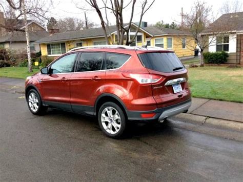 Check Out The Burnt Orange Exterior Paint Of The 2014 Ford Escape Its