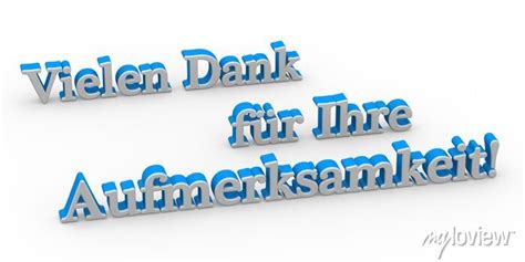 Vielen dank für ihre aufmerksamkeit wall stickers regard exclamation